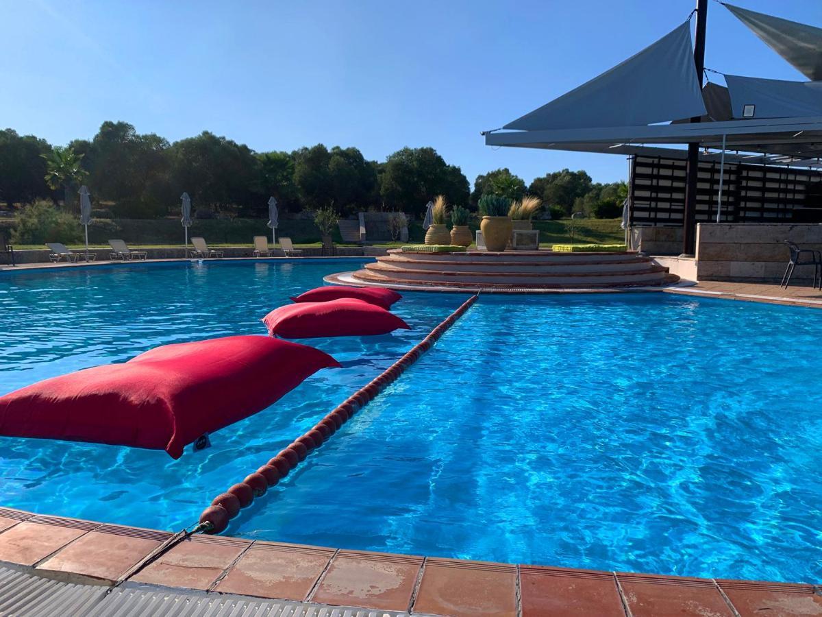 Olia Sea View Shared Pool Villa, Néa Fókaia מראה חיצוני תמונה