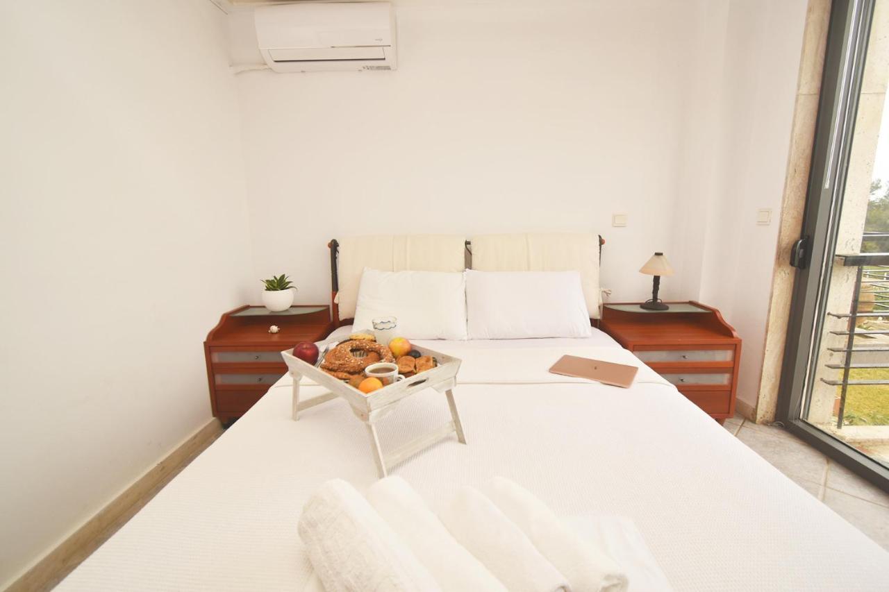 Olia Sea View Shared Pool Villa, Néa Fókaia מראה חיצוני תמונה